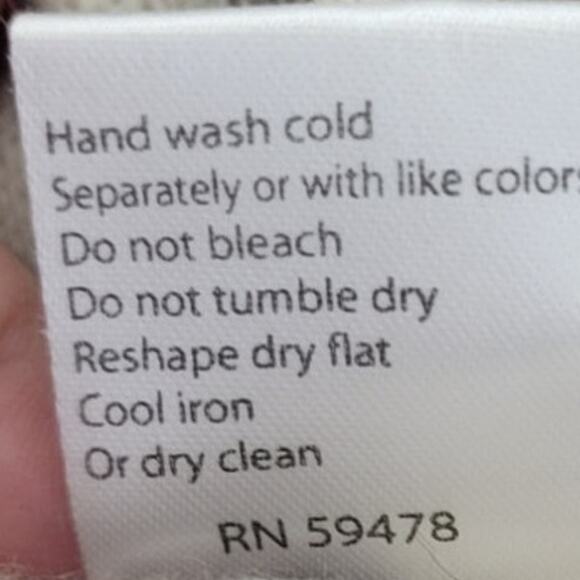 Benedettan B. Sweater Womens Small Cashmere & Wool Boho Cottagecore Bell Sleeve - Picture 8 of 9